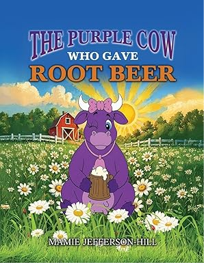 The Purple Cow for Printing on Merchandise