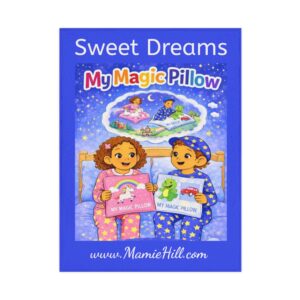 My Magic Pillow Toddler Blanket – Colorful Kids Bedtime Design