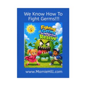 Fighting Germs! We Know How to Fight Germs Toddler Blanket