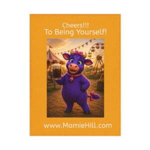 Cheers!!! To Being Yourself! Toddler Blanket