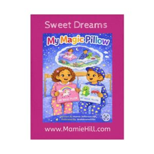 My Magic Pillow Toddler Blanket – Colorful Bedtime Story Design
